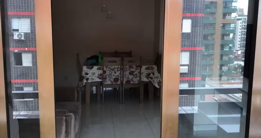 Excelente oportunidade  apartamento a venda na praia grande com sacada com vista para o mar