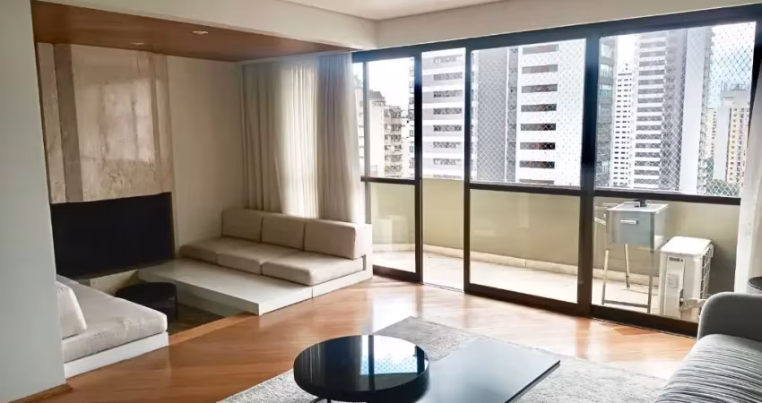 Apartamento com varanda e closet a venda/permuta em moema