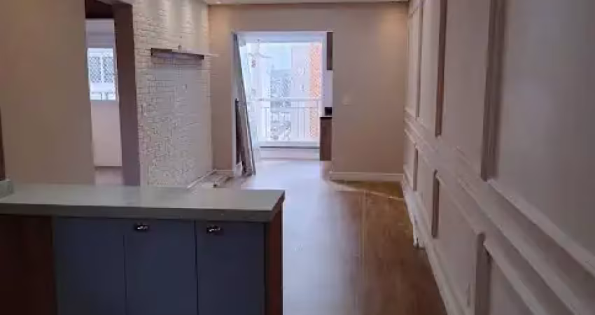 Apartamento novo, semi mobiliado e com varanda a venda/permuta no campestre em santo andré
