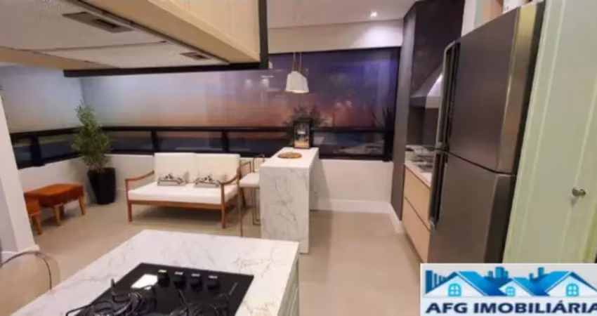Apartamento  com varanda gourmet a venda/permuta no campestre em santo andré