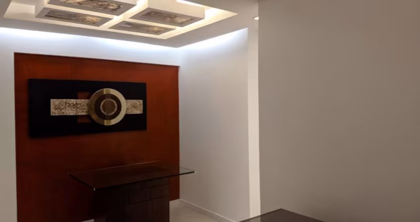 Apartamento em SCS , bairro Santa Paula, com 58m², 3 dormitórios, uma suíte, sala com sacada