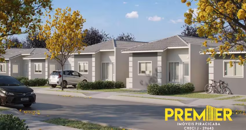 Lançamento de casas em bairro planejado jardim das oliveiras em piracicaba