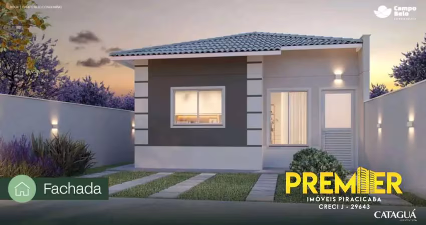 Lançamento de casas no jupia ,condominio campo belo em piracicaba