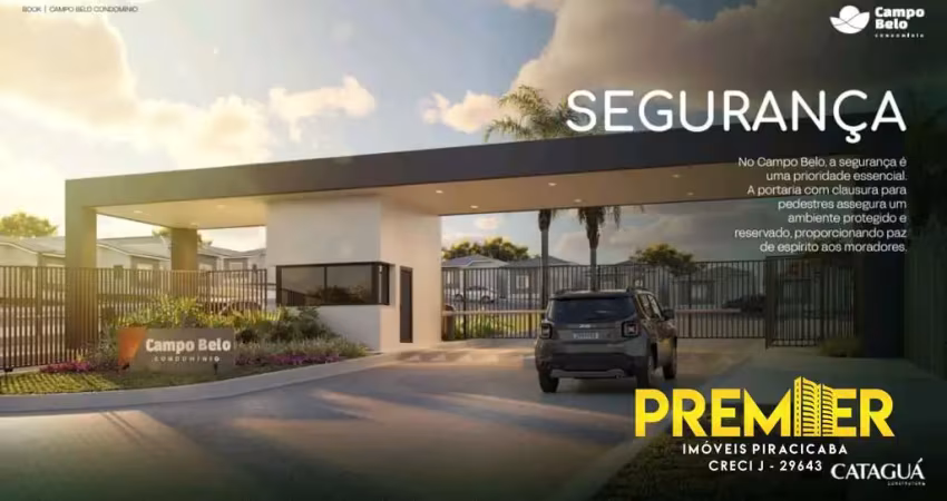 Lançamento no jupia ,condominio campo belo em piracicaba