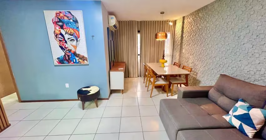 Apartamento com 2 quartos sendo 1 suite porteira fechada próximo da praia