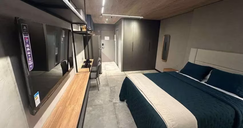 Studio novinho no new time referência em alto padrão de locação por temporada