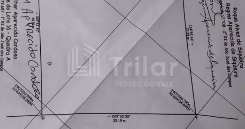 Terreno à venda no Jardim Guimarães, São José dos Campos 