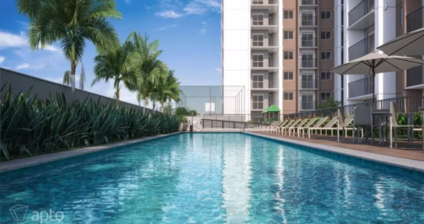 Vibra Veleiros, 37 e 42 m², 2 dorm, com opção de vaga