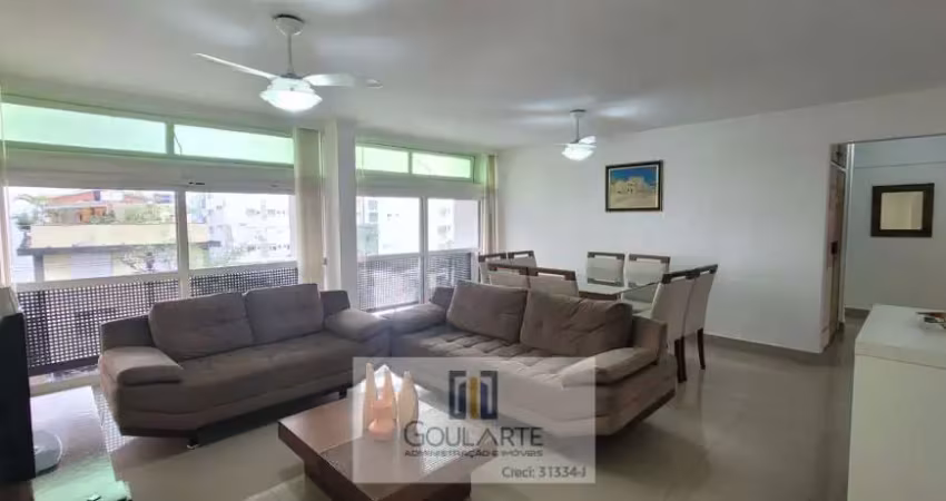 Apartamento alto padrão com 3 dormitórios sendo 1 suíte, menos de 100 metros do mar - pitangueiras-guarujá/sp.