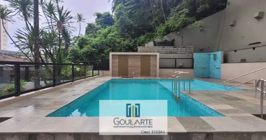 Apartamento alto padrão com 3 dormitórios sendo 1 suíte, lazer completo no condomínio -  pitangueiras-guarujá/sp.
