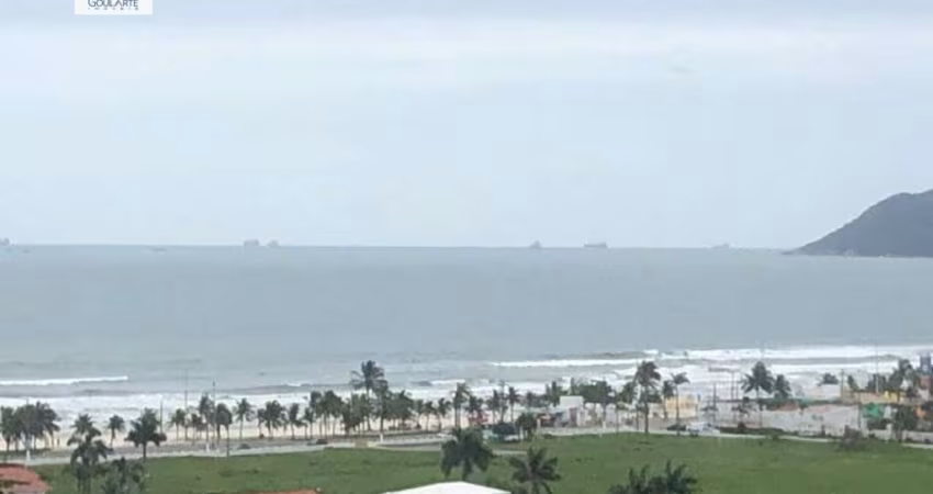 Apartamento 2 dormitórios sendo 2 suítes com sacada sala-suíte gourmet vista mar, ar condicionado e lazer, na praia da Enseada - Guarujá / SP.