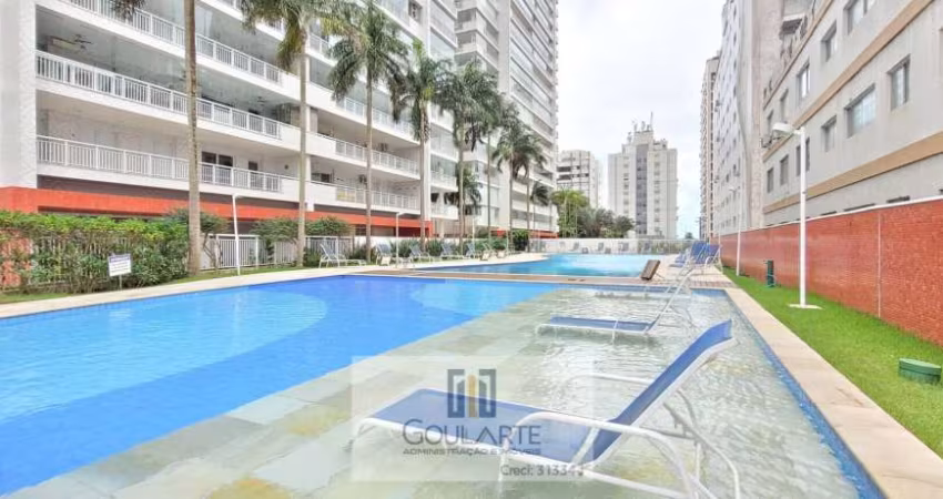 Apartamento alto padrão com sacada gourmet, 3 dormitórios sendo 1 suíte, lazer completo no condomínio, ASTÚRIAS-Guarujá/SP