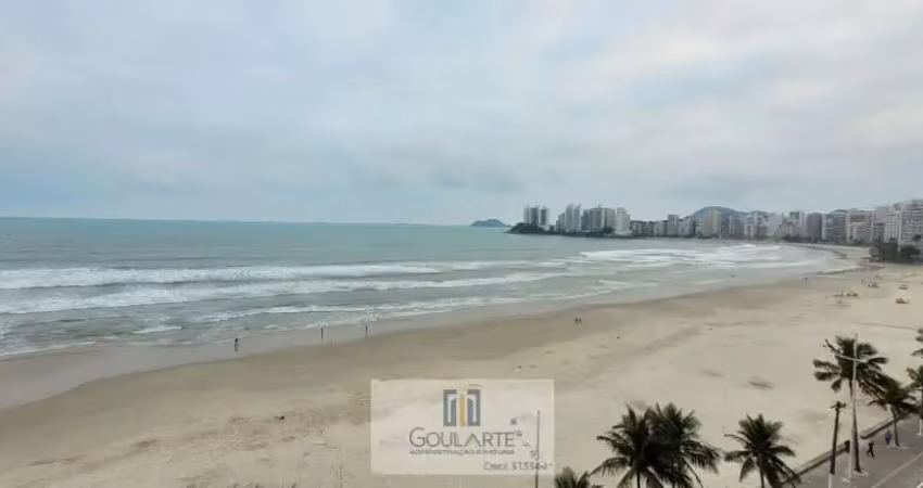 Apartamento alto padrão frente mar, 3 dormitorios sendo 3 suítes,*vista total mar* - pitangueiras - guarujá/sp.