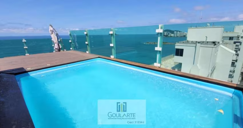 COBERTURA PENTHOUSE com 3 suítes climatizadas, piscina privativa com vista mar, churrasqueira e sauna - PITANGUEIRAS - Guarujá/SP.