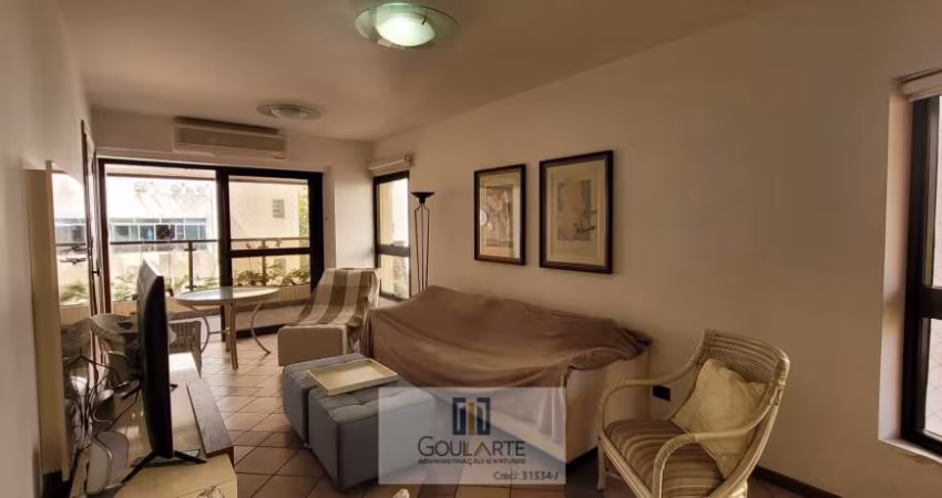 Apartamento alto padrão com sacada, 3 dormitórios sendo 1 suíte, na praia da PITANGUEIRAS-Guarujá/SP.
