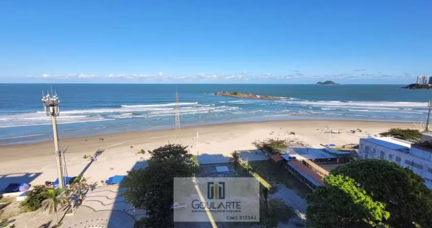 Apartamento alto padrão frente mar, 4 dormitórios, vista total do mar na praia da Pitangueiras-Guarujá/SP.