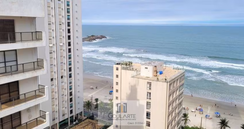 Apartamento Alto Padrão com acesso a sacada, 3 dormitórios sendo 1 suíte climatizados, 'vista parcial mar' - PITANGUEIRAS-GUARUJÁ/SP.