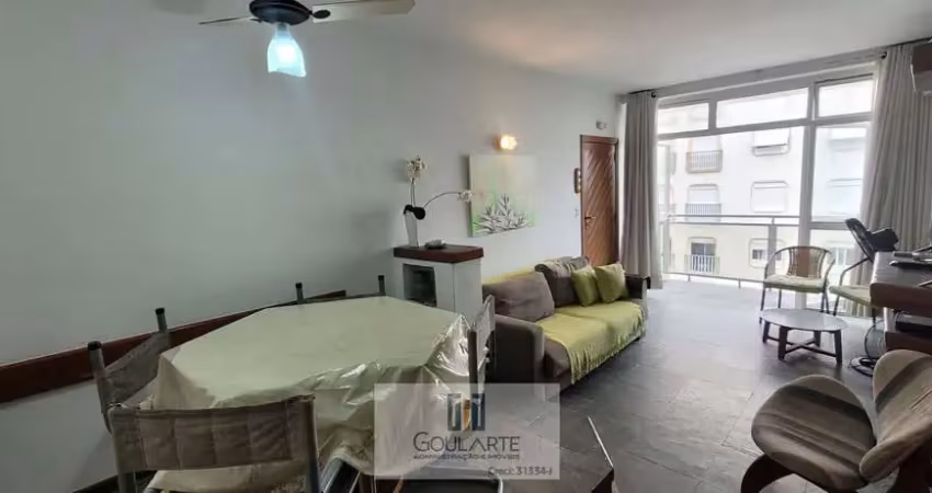 Apartamento alto padrão com 3 dormitórios sendo 1 suíte , vista lateral mar, à menos de 50 metros do mar - pitangueiras-guarujá/sp.