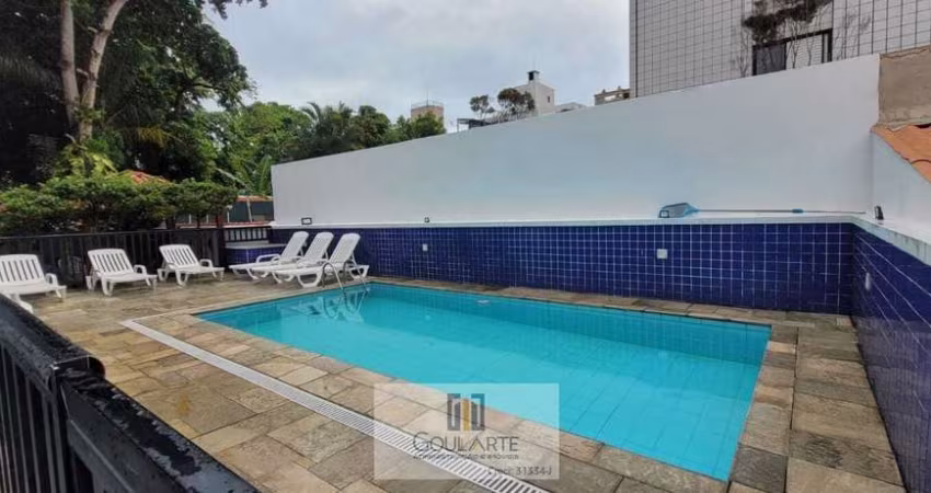 Apartamento alto padrão com 1 dormitório à  300 metros do mar na praia do TOMBO - Guarujá/SP.