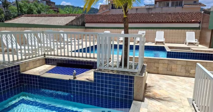Apartamento com 1 suíte, lazer no condomínio, lado bairro na praia da ENSEADA-GUARUJÁ/SP.