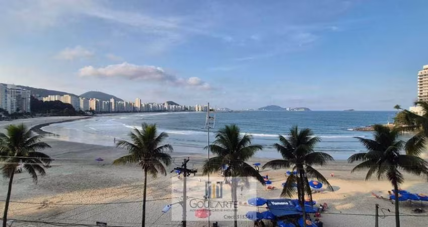Apartamento alto padrão com com 2 dormitórios sendo 1 suíte, lazer completo no condomínio e sacada gourmet envidraçada vista mar na praia das ASTÚRIAS -Guarujá/SP