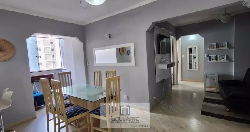 Apartamento padrão com 2 dormitórios sendo 1 suíte, à menos de 100 metros do mar, pitangueiras-guarujá/sp.