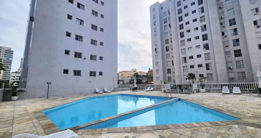 Apartamento com 1 dormitório climatizado, lazer no condomínio, lado praia da ENSEADA-GUARUJÁ/SP.