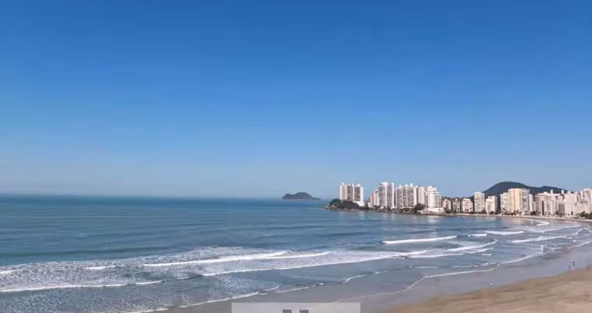 Apartamento em condomínio frente mar, vista total para o mar, 3 suítes climatizadas, pitangueiras - guarujá/sp.
