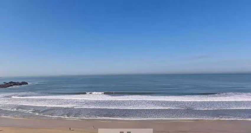 Apartamento em condomínio frente mar, vista total para o mar, 3 suítes climatizadas, pitangueiras - guarujá/sp.