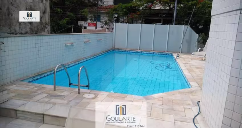 Apartamento alto padrão com 4 suítes, sacada vista área verde  e lazer no condomínio na praia da pitangueiras-guarujá/sp