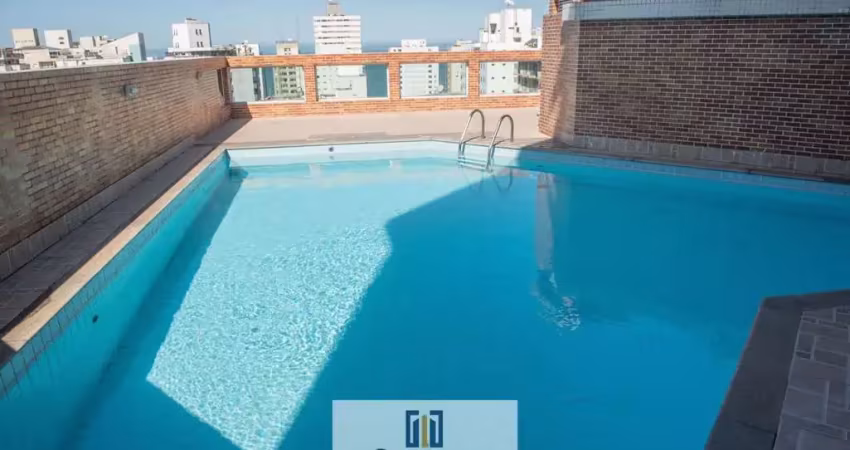Apartamento alto padrão com 3 suítes, área de lazer no condomínio, à menos de 300 metros do mar, pitangueiras-guarujá/sp.