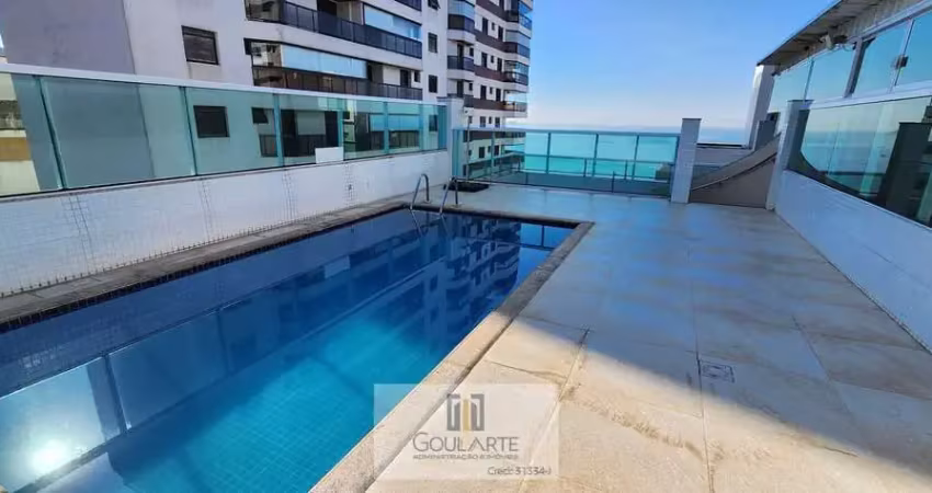Apartamento alto padrão com 3 suítes + dormitório de serviço, lazer no condomínio e sacada vista mar na praia da astúrias-guarujá/sp.