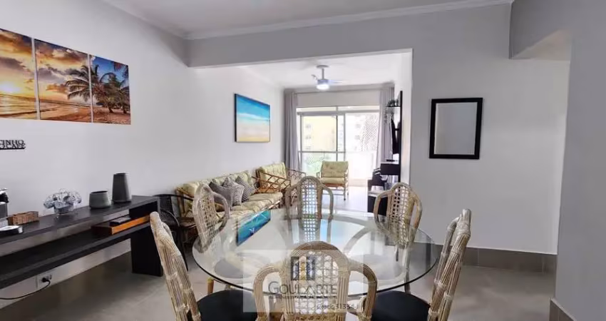 Apartamento padrão com 3 dormitórios climatizados sendo 2 suítes, à menos de 300 metros do mar na praia da enseada-guarujá/sp