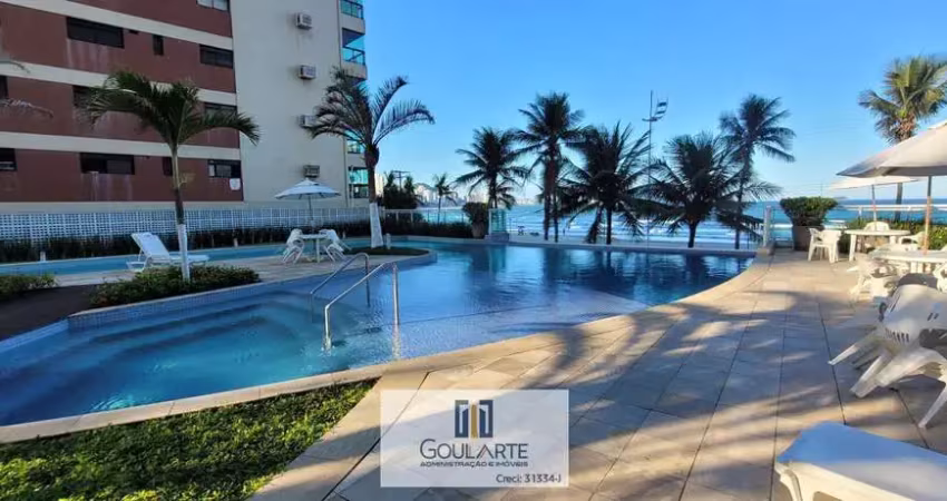 Apartamento alto padrão com 2 dormitórios climatizados sendo 1 suíte, lazer completo no condomínio, na praia das astúrias - guarujá/sp.