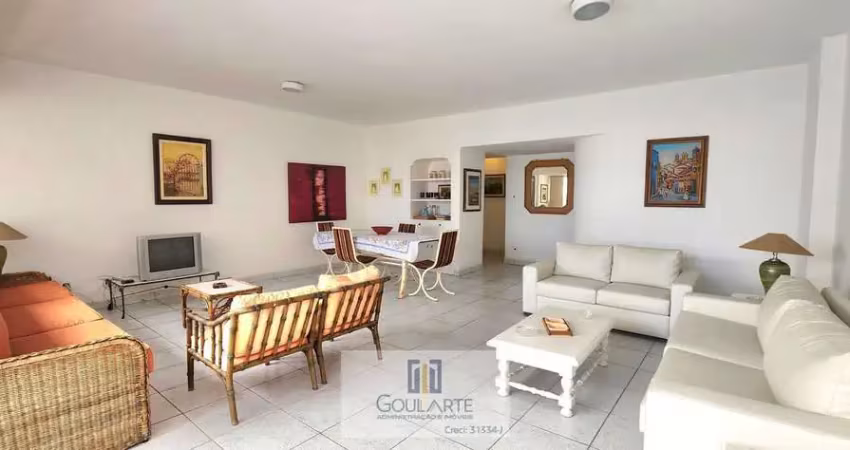 Apartamento alto padrão com 4 dormitórios sendo 1 suíte com closet, à menos de 100 metros do mar, na praia em pitangueiras-guarujá/sp