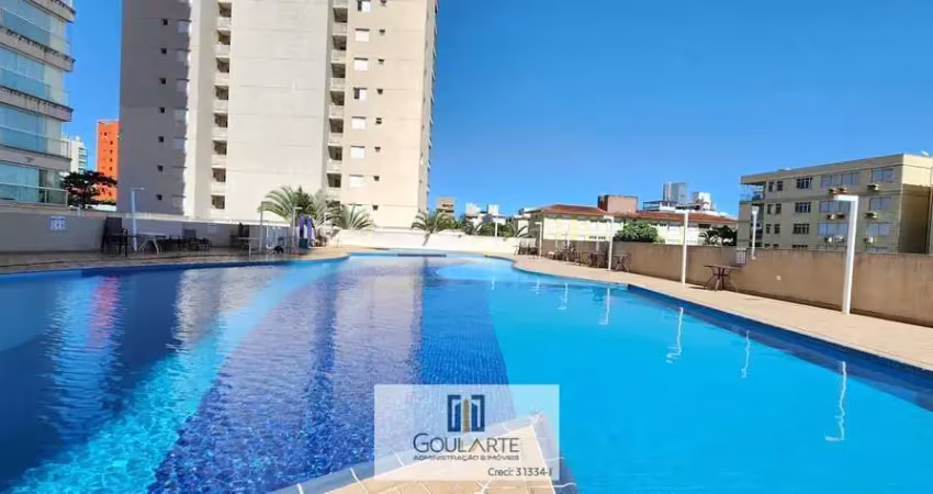 Apartamento alto padrão com acesso a sacada gourmet e vista mar, 2 dormitórios climatizados sendo 1 suíte, lazer no condomínio - enseada -guarujá/sp.