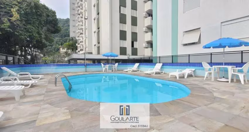 Apartamento alto padrão com sacada vista parcial do mar, 4 suítes, lazer no condomínio na praia das pitangueiras - guarujá/sp.