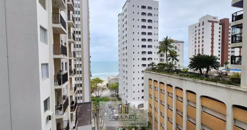 Apartamento alto padrão com acesso a sacada vista lateral do mar, 3 suítes climatizadas + dormitório de serviço, lazer no condomínio na praia das pitangueiras-guarujá/sp.