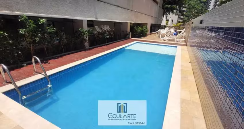 Apartamento alto padrão com acesso a sacada vista verde, 2 dormitórios sendo 1 suíte climatizada com sacada privativa, lazer no condomínio na praia das pitangueiras-guarujá/sp