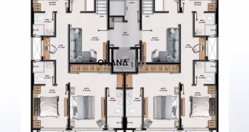 Apartamento com 3 quartos à venda na Avenida Paranaguá, Albatroz, Matinhos