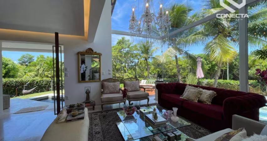 Busca Ville - Casa com 4 dormitórios à venda, 1100 m² por R$ 4.900.000 - Busca Vida - Camaçari/BA