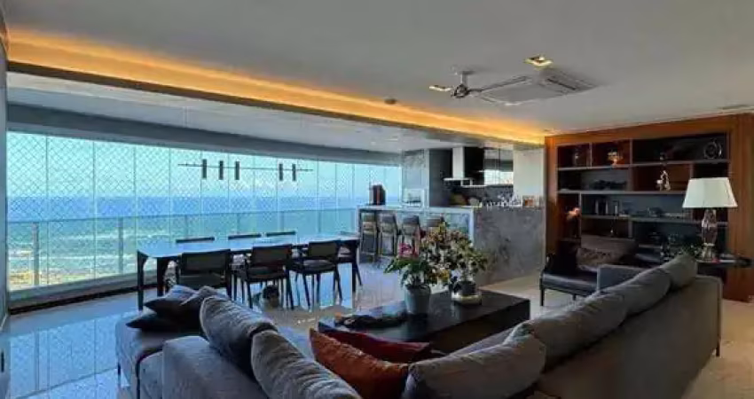 Apartamento com 4 dormitórios à venda, 200 m² por r$ 4.000.000,00 - pituaçu - salvador/ba