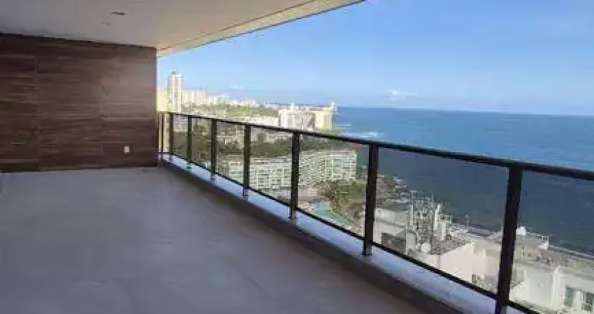 Apartamento com 4 dormitórios à venda, 209 m² por r$ 4.200.000 - barra - salvador/ba