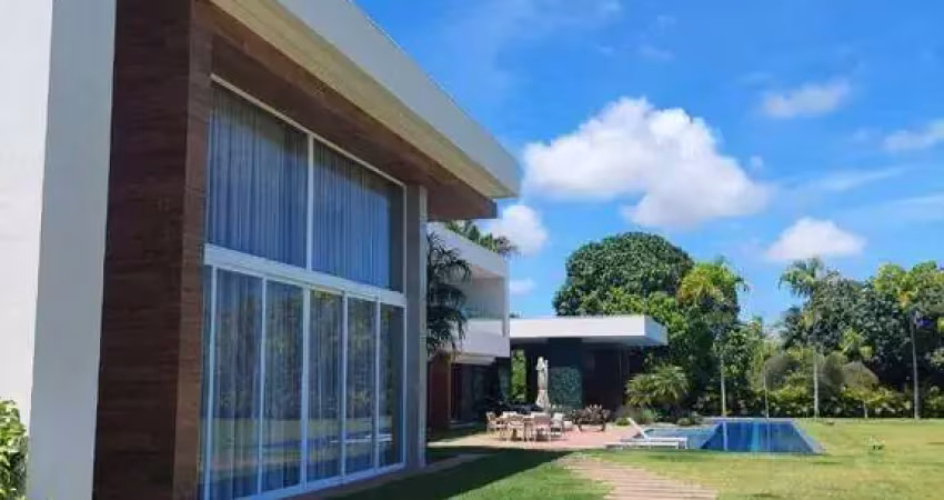 Casa com 5 dormitórios à venda, 1800 m² por r$ 30.000.000,00 - jardim do jockey - lauro de freitas/ba