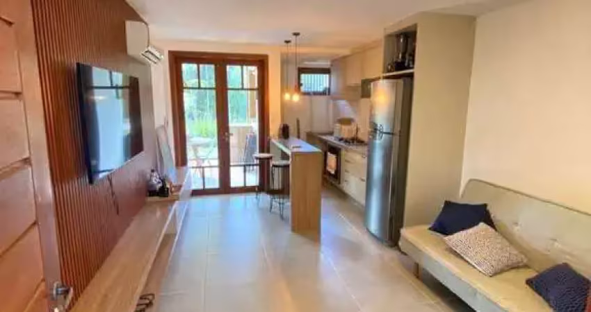 Apartamento com 1 dormitório à venda, 57 m² por r$ 850.000,00 - praia do forte. - mata de são joão/ba