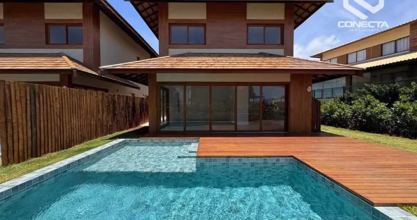 Bangalô com 4 dormitórios à venda, 200 m² por r$ 4.000.000,00 - itacimirim (monte gordo) - camaçari/ba