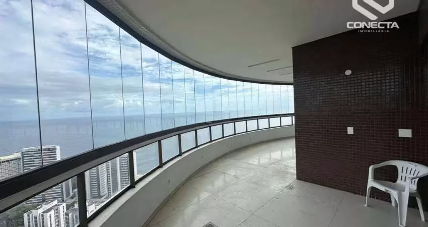 Apartamento com 4 dormitórios à venda, 312 m² por r$ 3.500.000,00 - ondina - salvador/ba