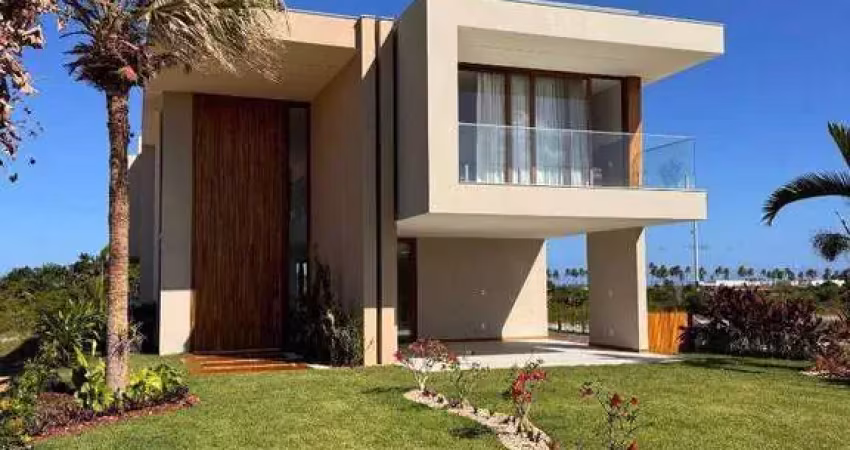 Casa com 6 dormitórios à venda, 556 m² por r$ 6.800.000,00 - guarajuba - camaçari/ba