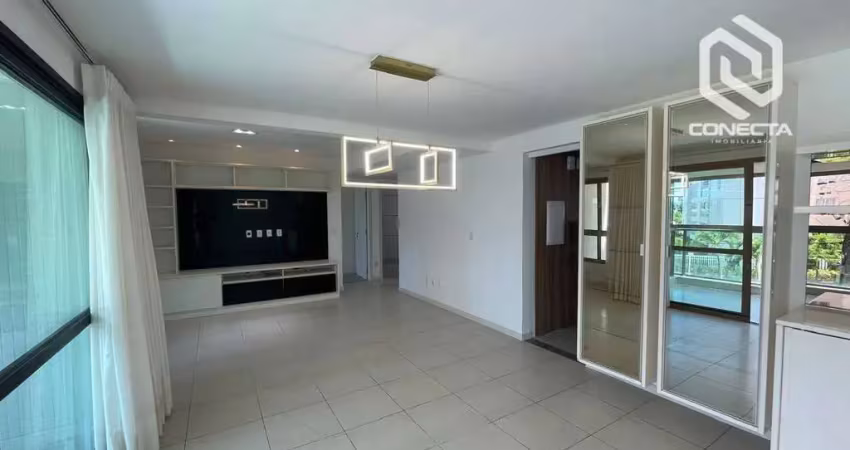 Apartamento com 3 dormitórios à venda, 144 m² por r$ 2.030.000,00 - alphaville i - salvador/ba