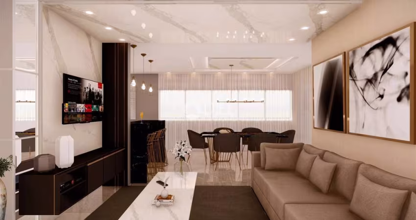 Excelente apartamento com 3 suÍtes em itapema-sc, Meia Praia, Itapema - SC